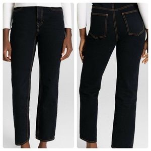 A.L.C Malone Pant Black Denim Sz 4